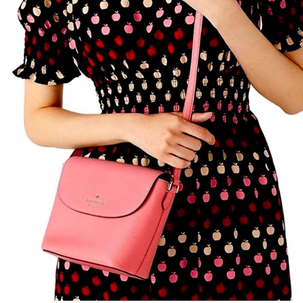 NWT Kate Spade HudsonCrossbody/Convertible Pebbled Leather Bag